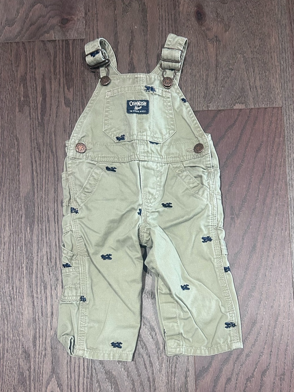 Oshkosh Size 9 month Baby Boy's Overalls